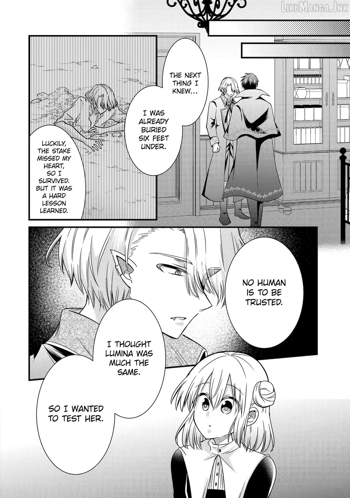 I Was Sacrificed to a Vampire, But He Spoils Me Instead! Chapter 8 page 24