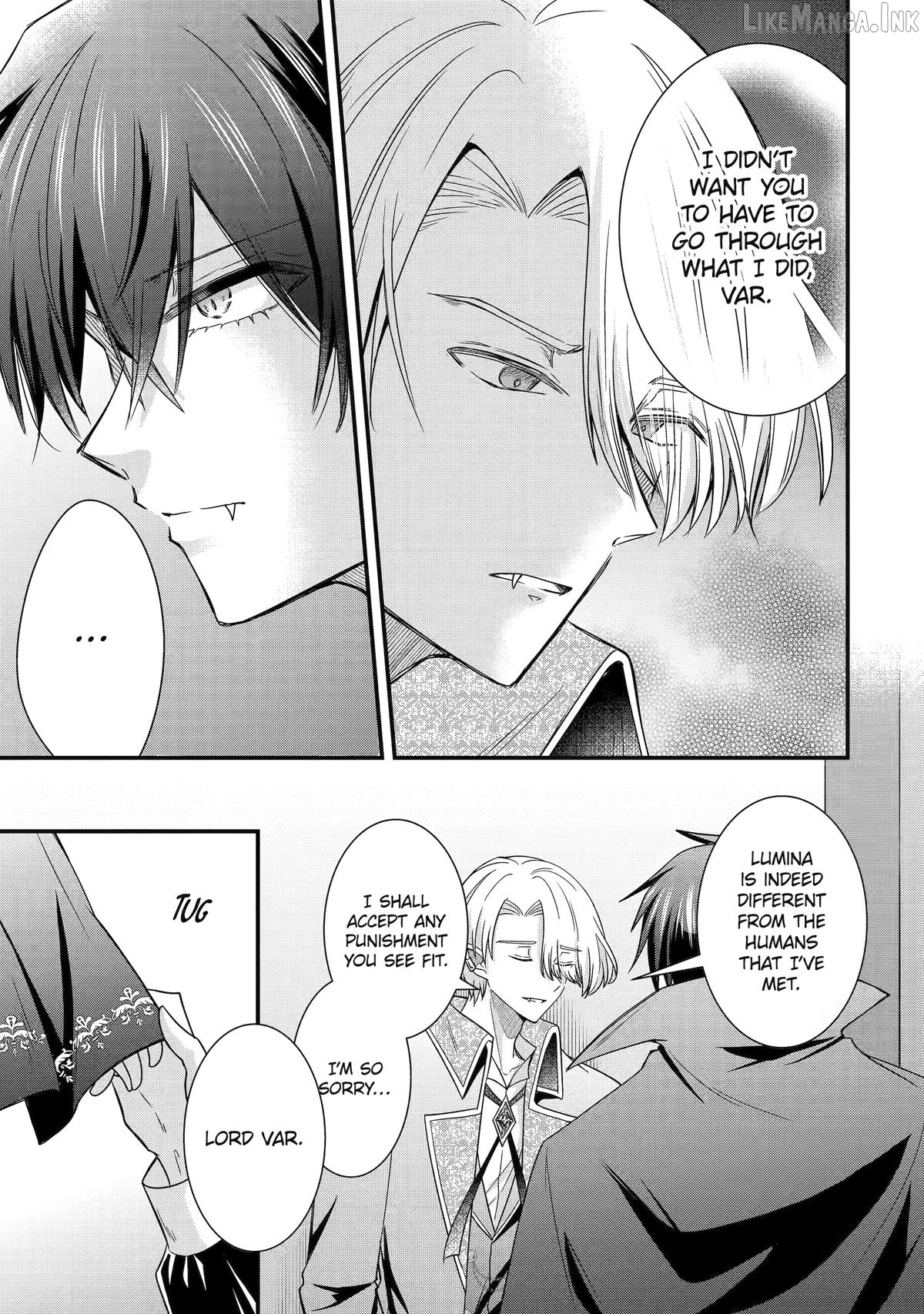 I Was Sacrificed to a Vampire, But He Spoils Me Instead! Chapter 8 page 25