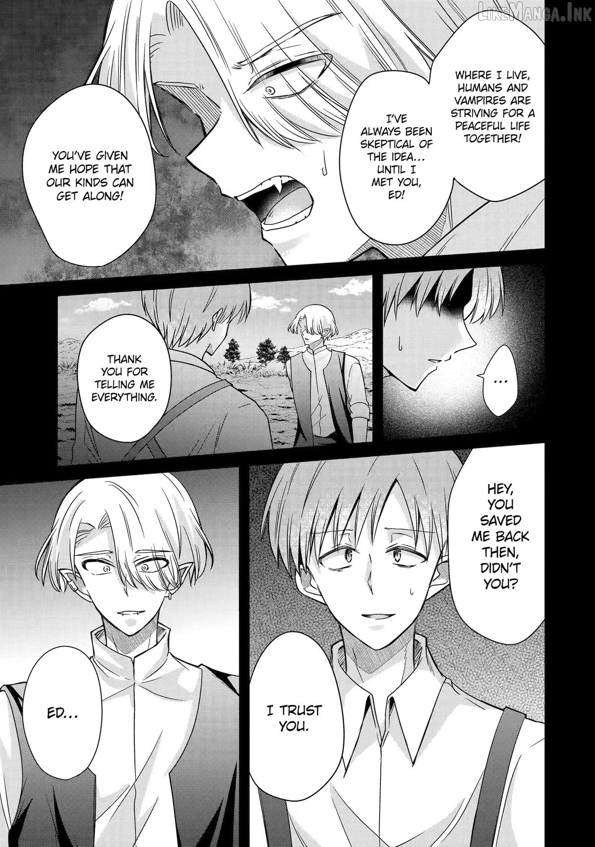 I Was Sacrificed to a Vampire, But He Spoils Me Instead! Chapter 8 page 21
