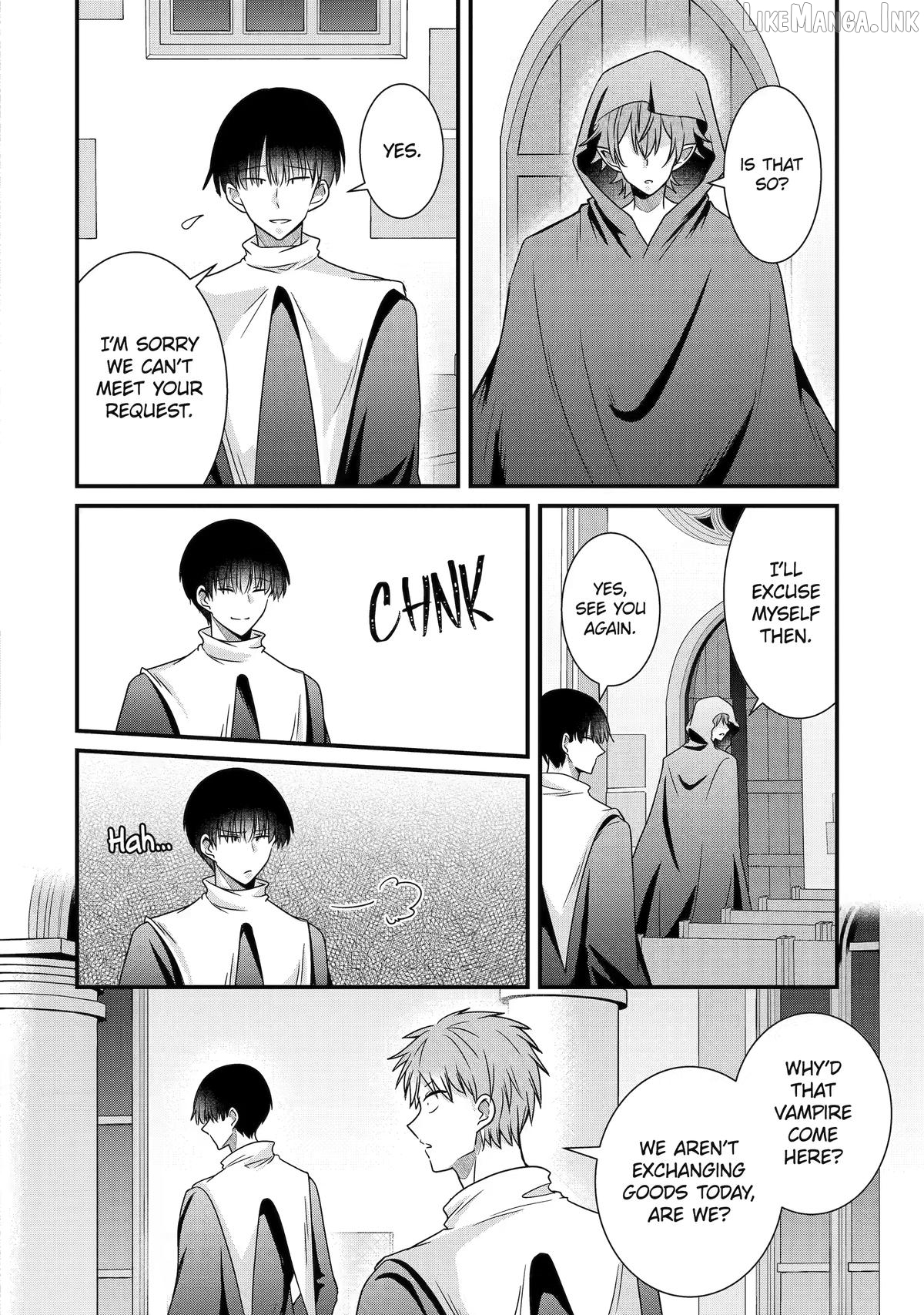 I Was Sacrificed to a Vampire, But He Spoils Me Instead! Chapter 9 page 32