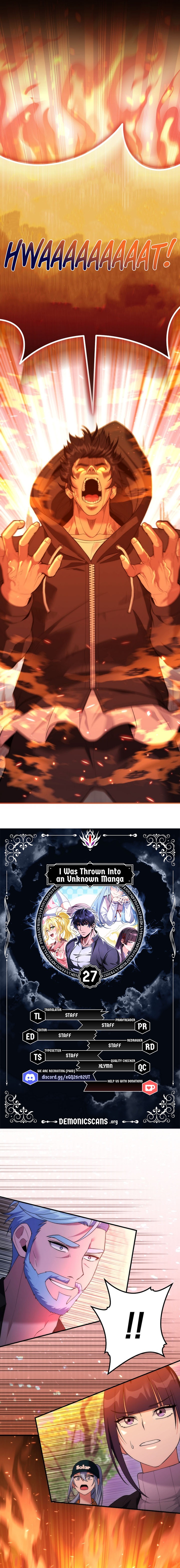 I Was Thrown Into an Unknown Manga Chapter 27 page 1