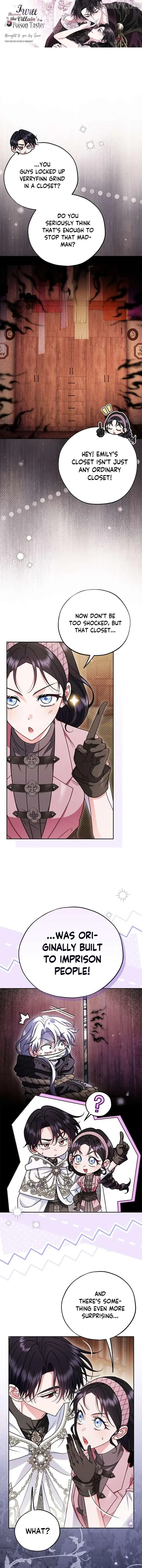 I Will Become the Villain's Poison Taster Chapter 106 page 1