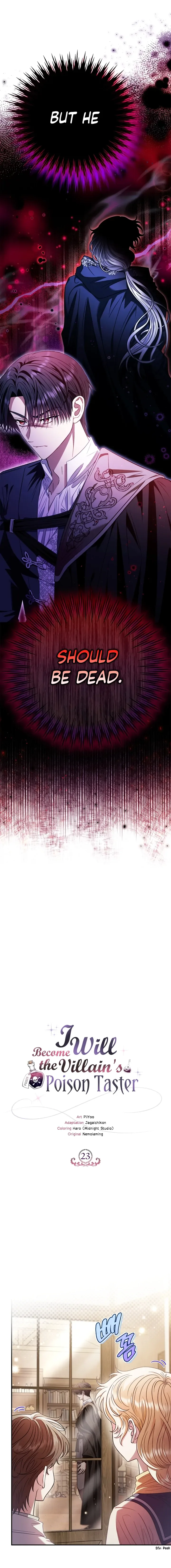 I Will Become the Villain's Poison Taster Chapter 23 page 7