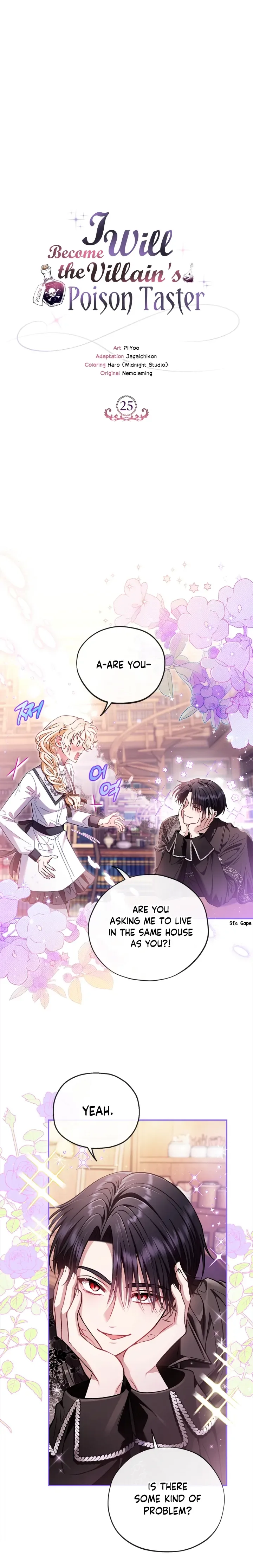 I Will Become the Villain's Poison Taster Chapter 25 page 2