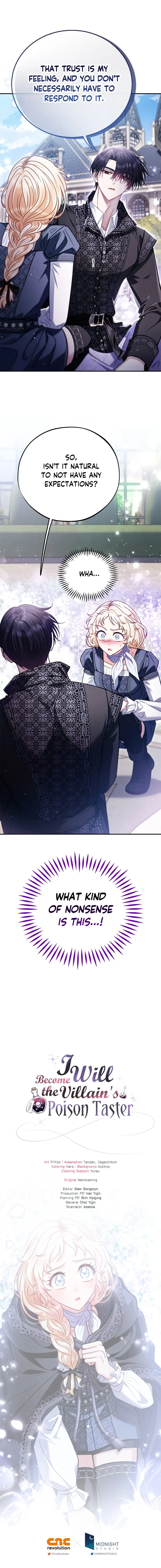 I Will Become the Villain's Poison Taster Chapter 32 page 17