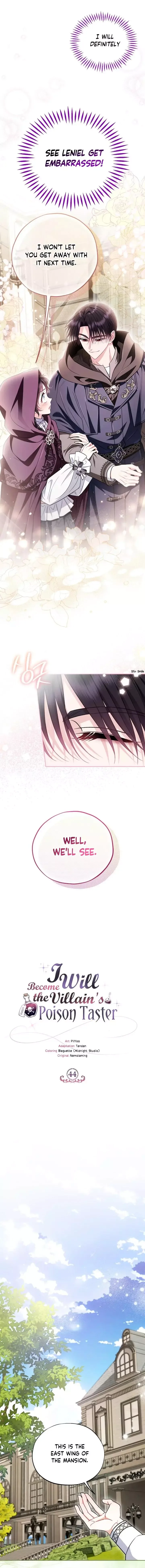 I Will Become the Villain's Poison Taster Chapter 44 page 6