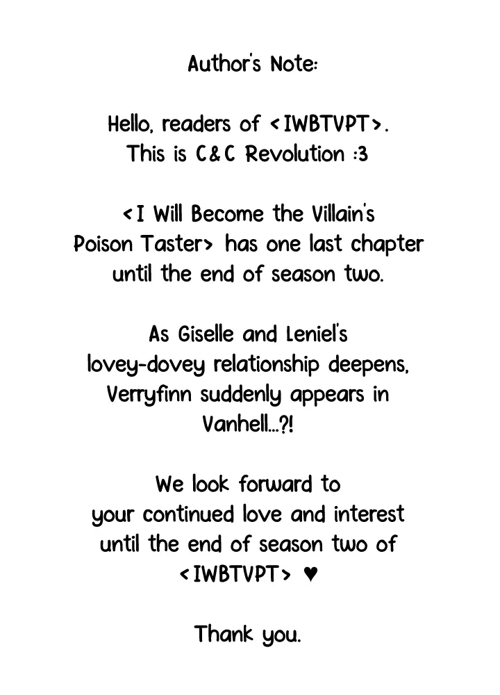 I Will Become the Villain's Poison Taster Chapter 82 page 127