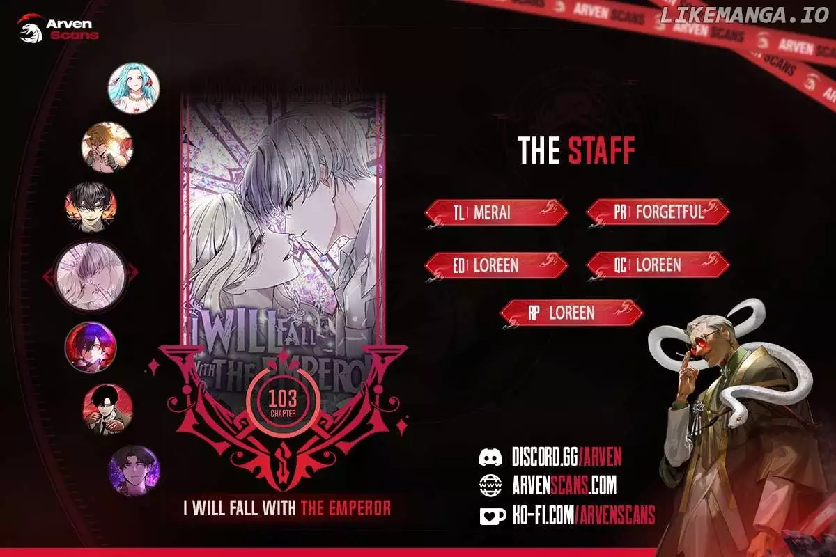 I will fall with the emperor Chapter 103 page 1