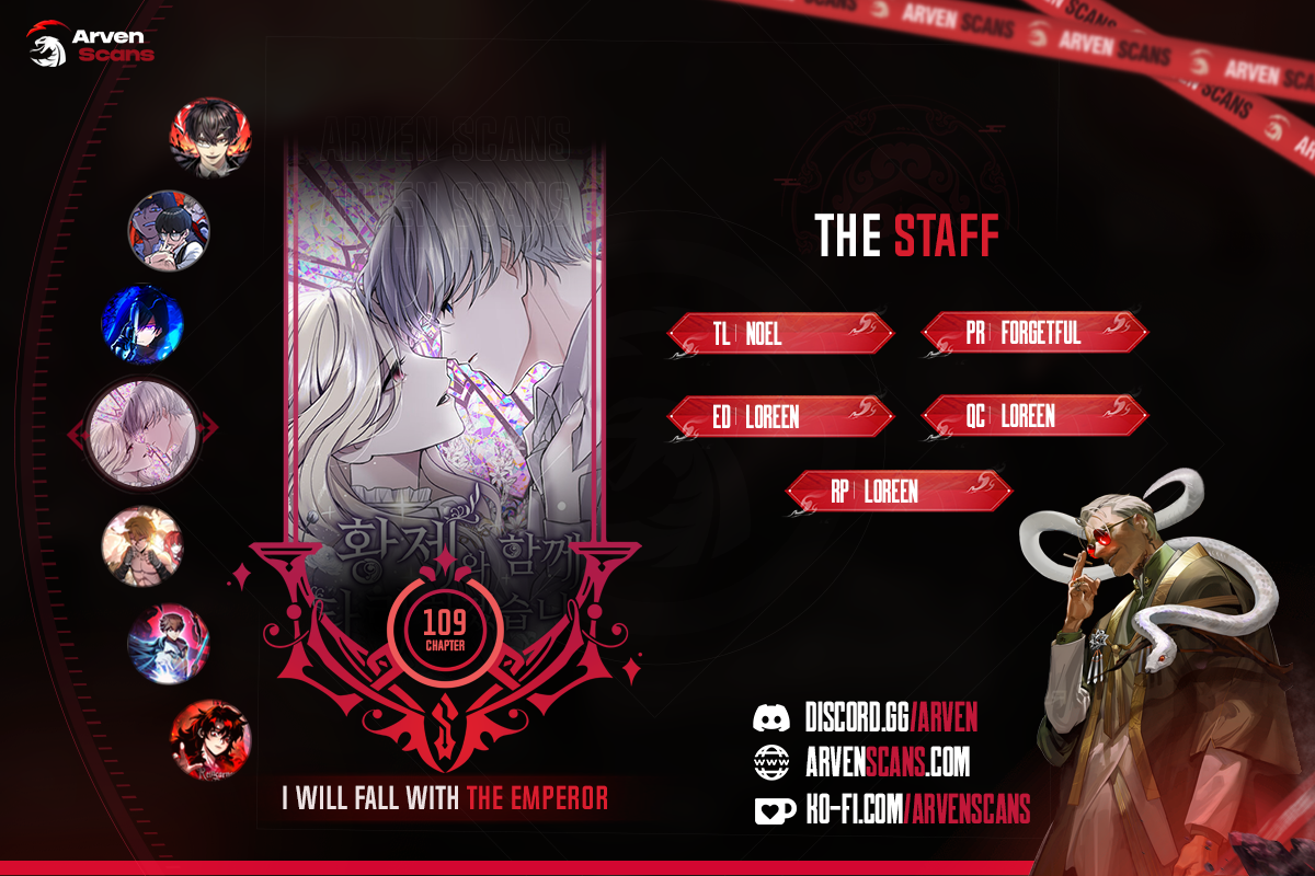 I will fall with the emperor Chapter 109 page 1