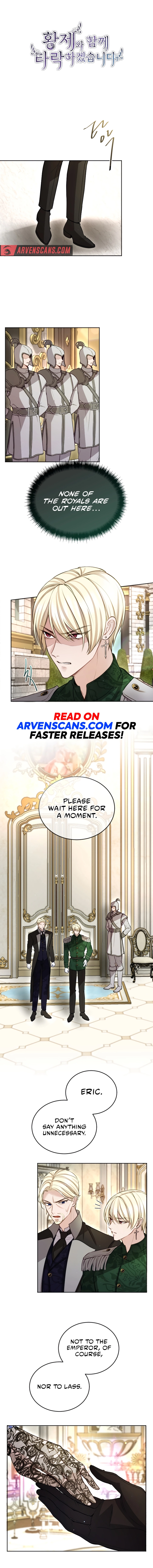 I will fall with the emperor Chapter 109 page 3