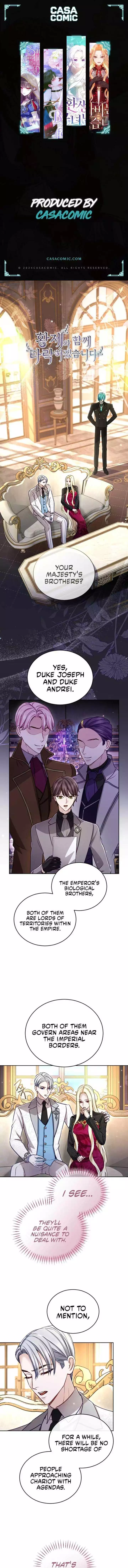 I will fall with the emperor Chapter 120 page 1