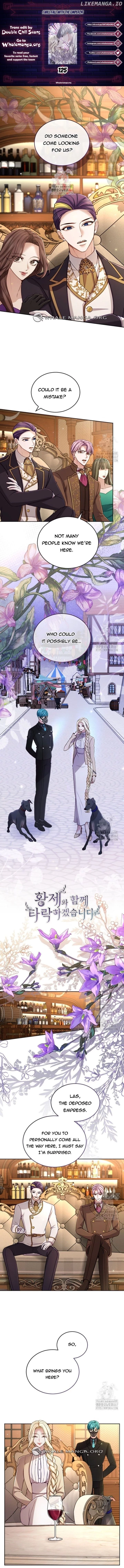 I will fall with the emperor Chapter 125 page 1