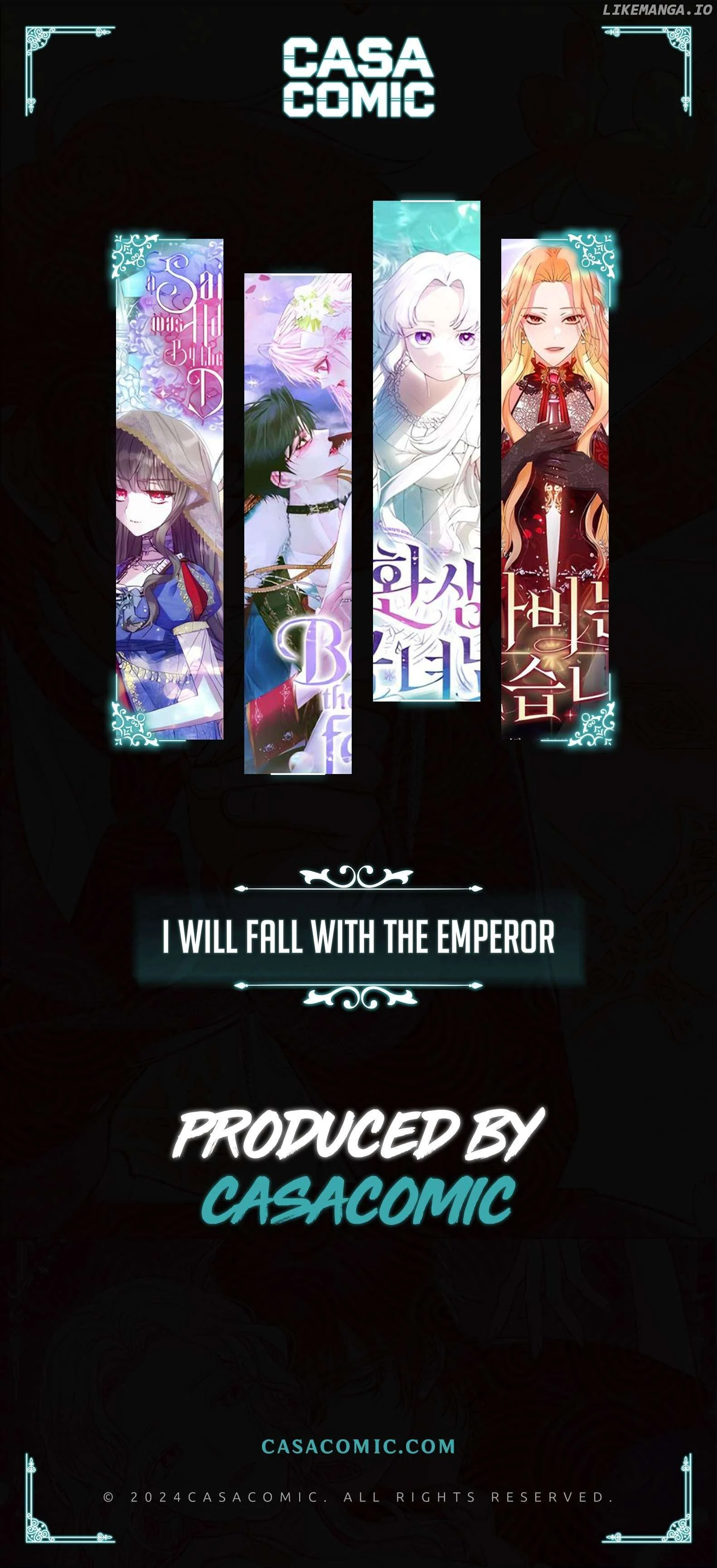 I will fall with the emperor Chapter 134 page 1