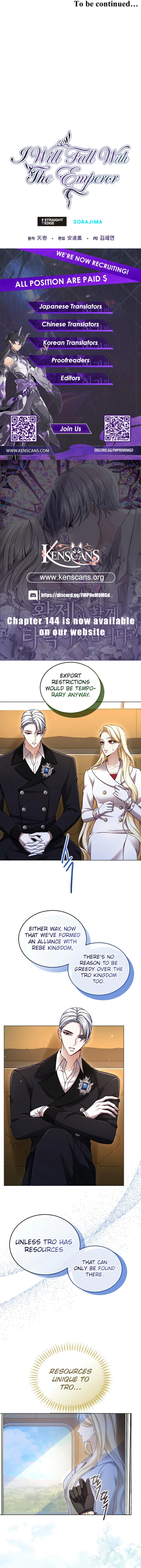 I will fall with the emperor Chapter 135 page 10