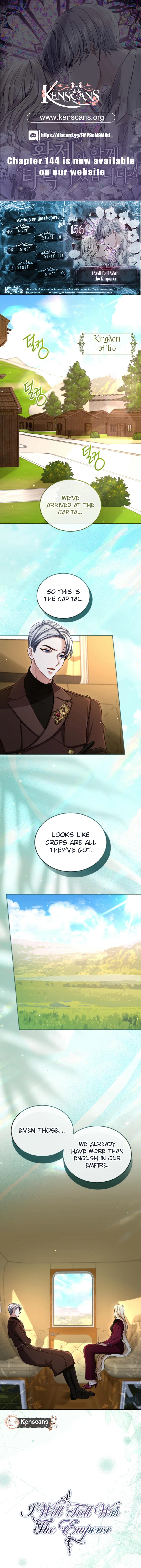 I will fall with the emperor Chapter 136 page 1