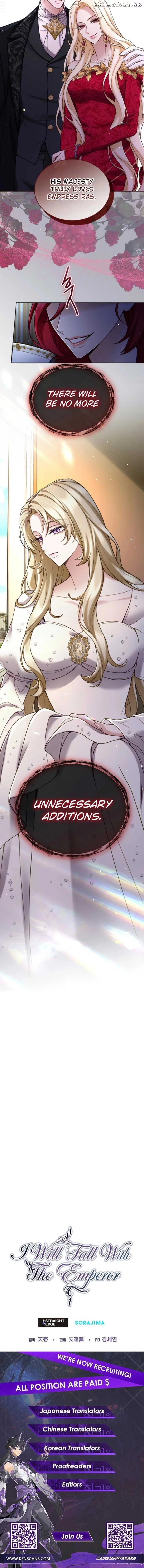 I will fall with the emperor Chapter 137 page 9