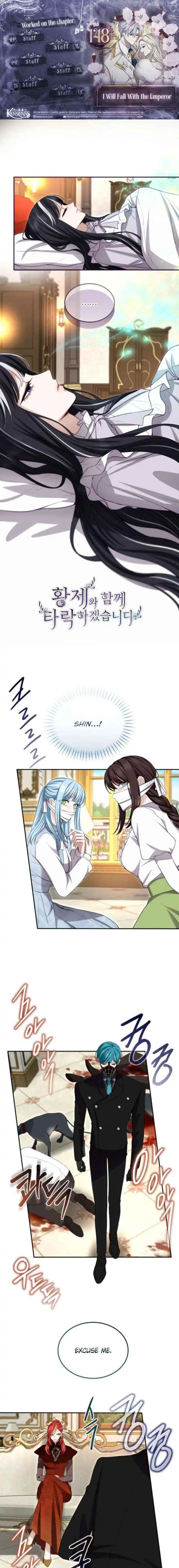 I will fall with the emperor Chapter 148 page 1