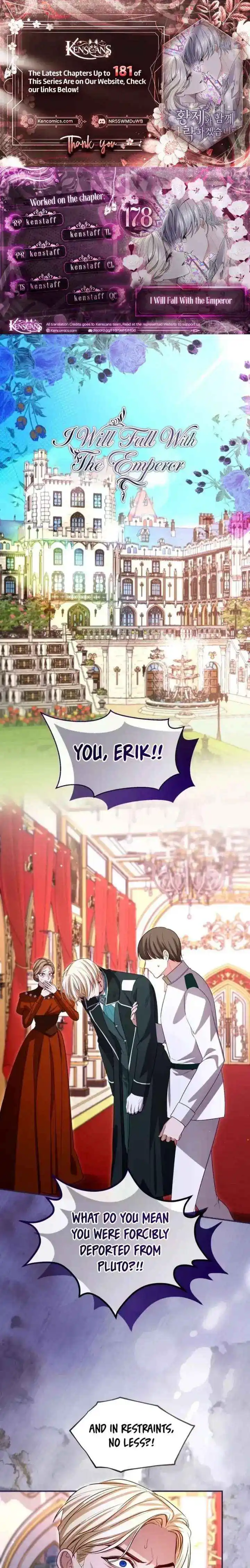 I will fall with the emperor Chapter 178 page 1