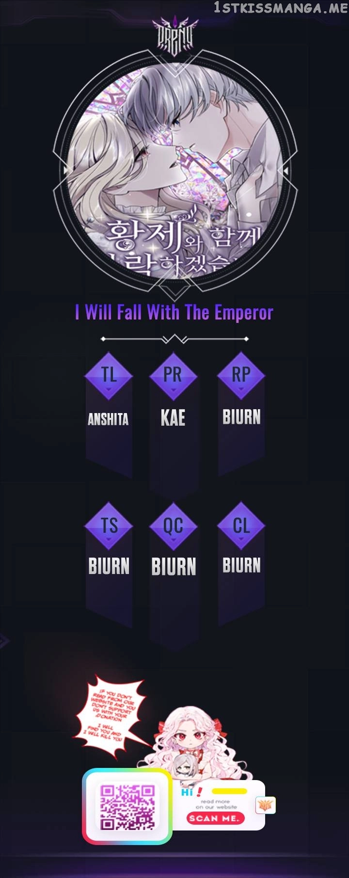 I will fall with the emperor Chapter 46 page 1