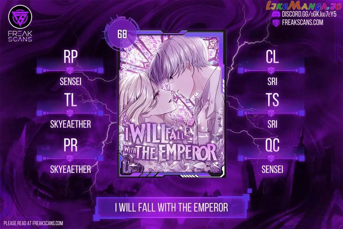 I will fall with the emperor Chapter 68 page 1