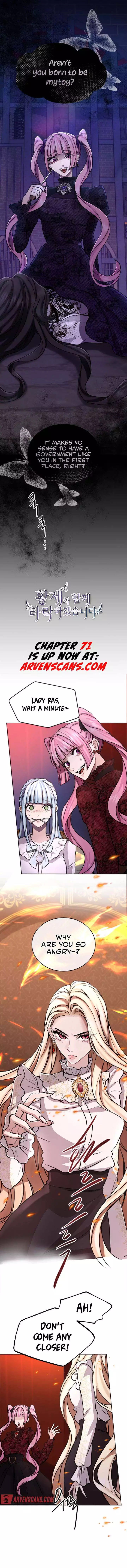 I will fall with the emperor Chapter 70 page 1