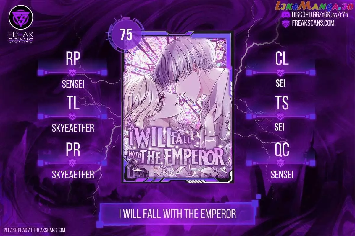 I will fall with the emperor Chapter 75 page 1