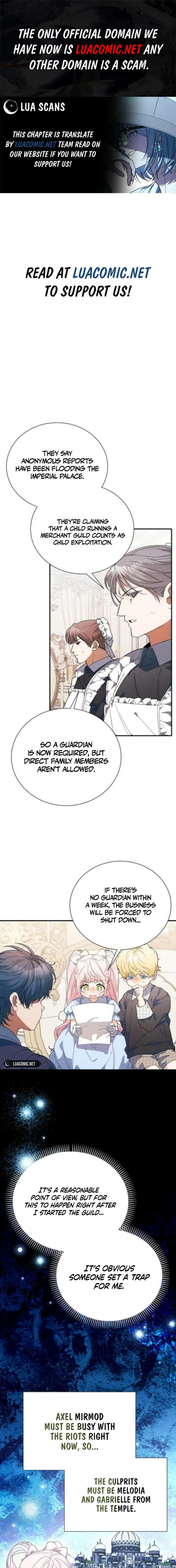 I Will Protect My Tyrant Dad! Chapter 45 page 1