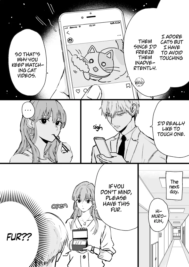 Ice Guy and the Cool Female Colleague Chapter 2 page 2