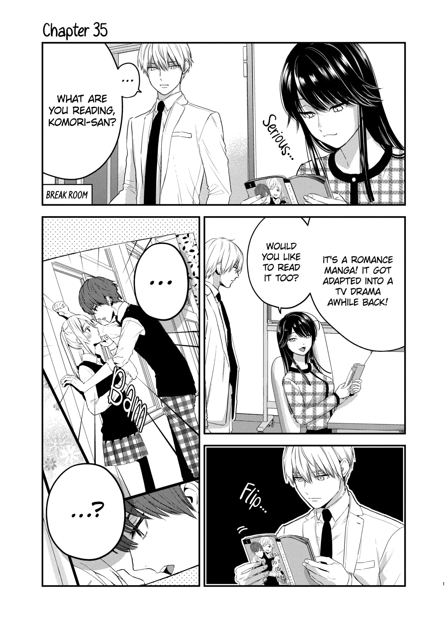 Ice Guy and the Cool Female Colleague Chapter 35 page 1