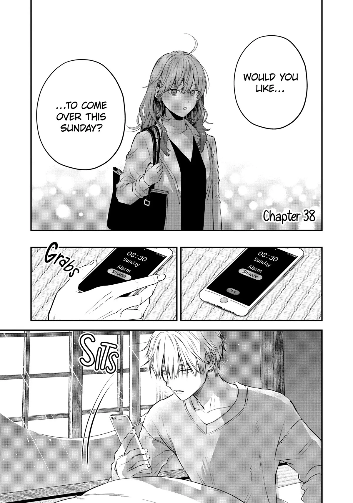 Ice Guy and the Cool Female Colleague Chapter 38.1 page 1