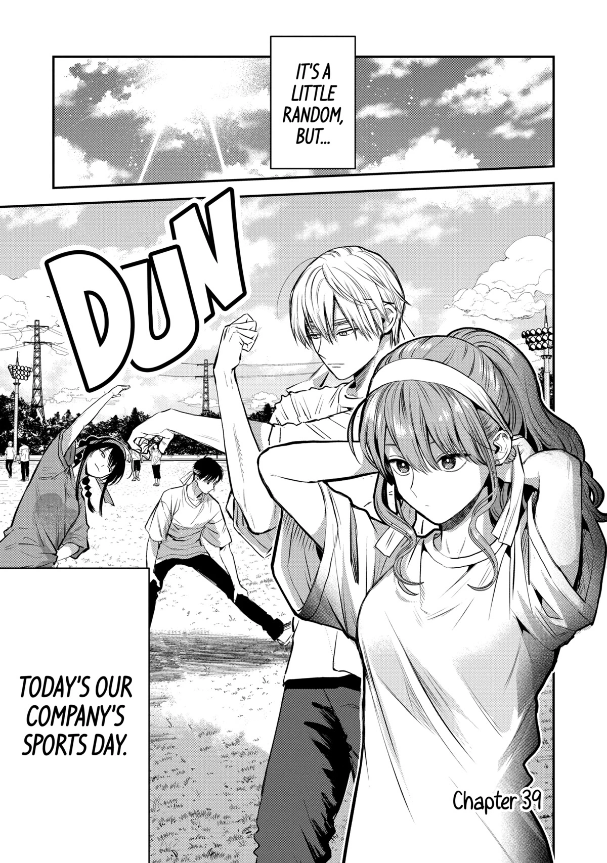 Ice Guy and the Cool Female Colleague Chapter 39.1 page 1