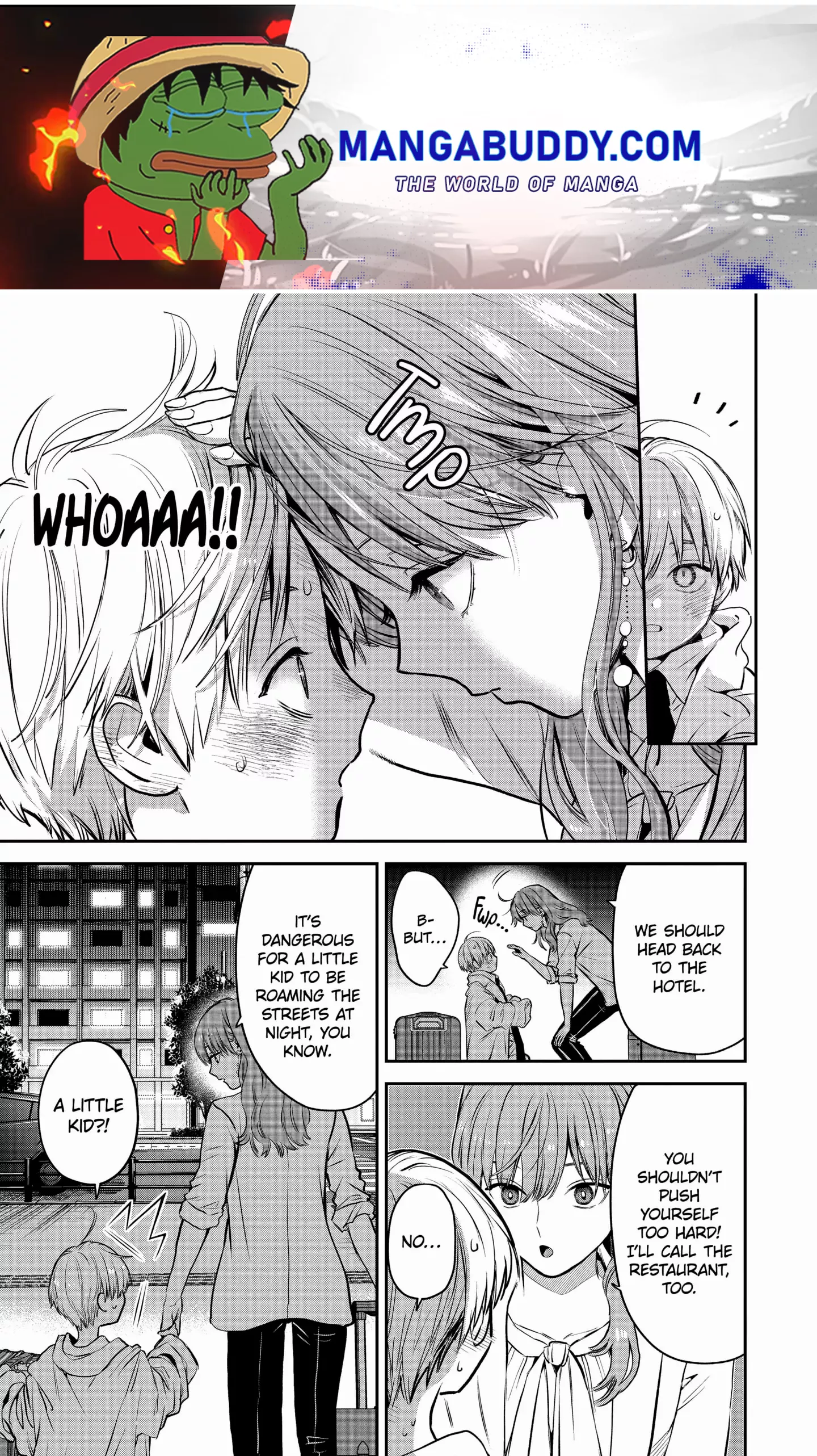 Ice Guy and the Cool Female Colleague Chapter 40.2 page 1