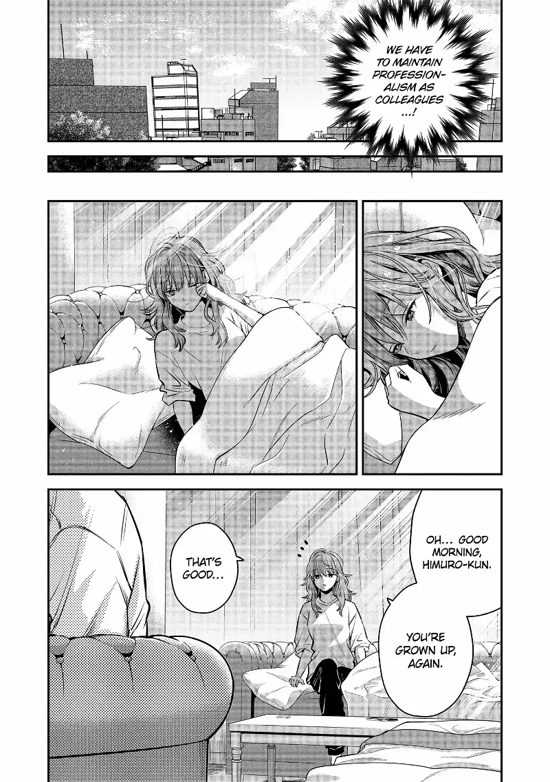 Ice Guy and the Cool Female Colleague Chapter 40.3 page 9