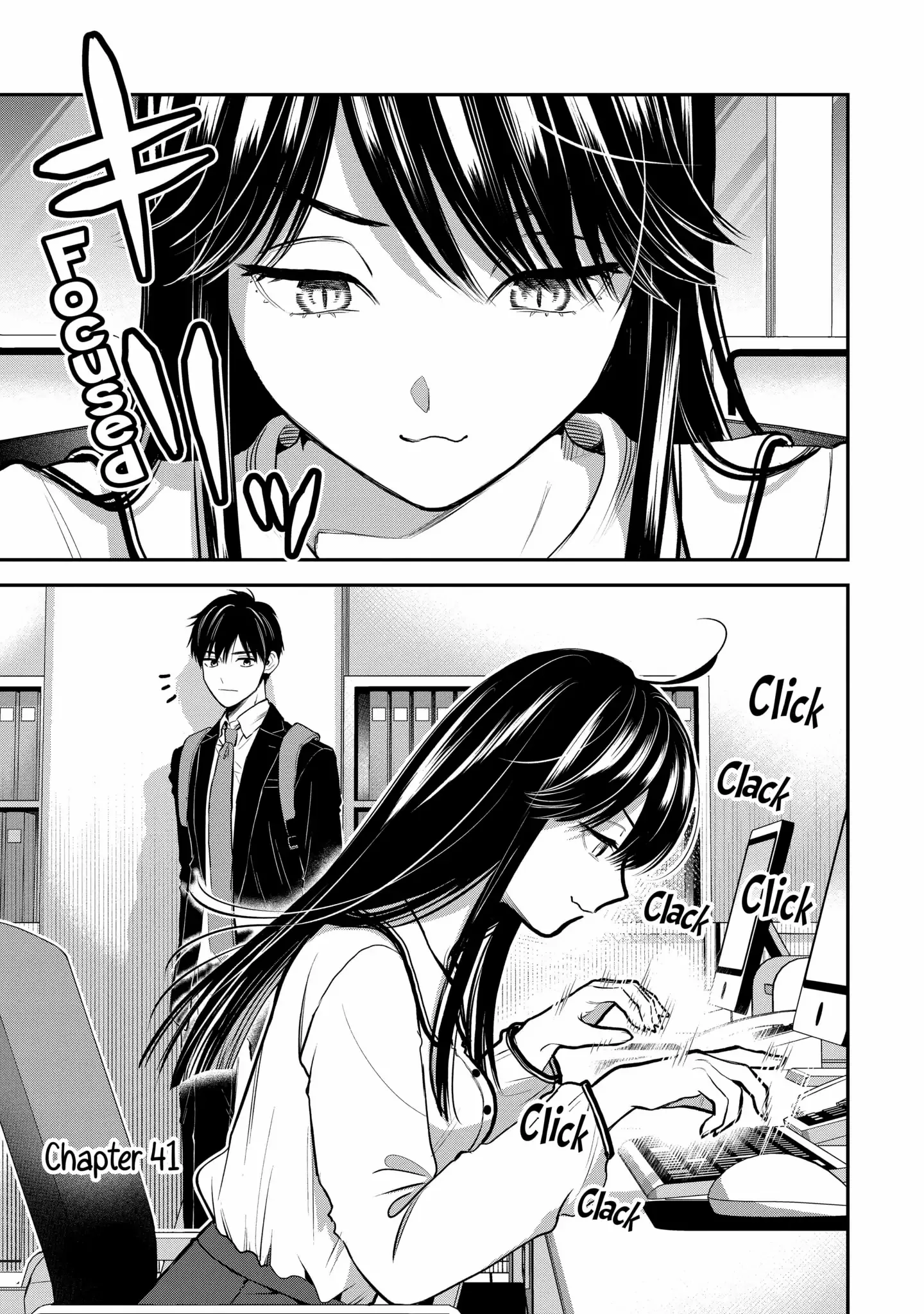 Ice Guy and the Cool Female Colleague Chapter 41.1 page 1