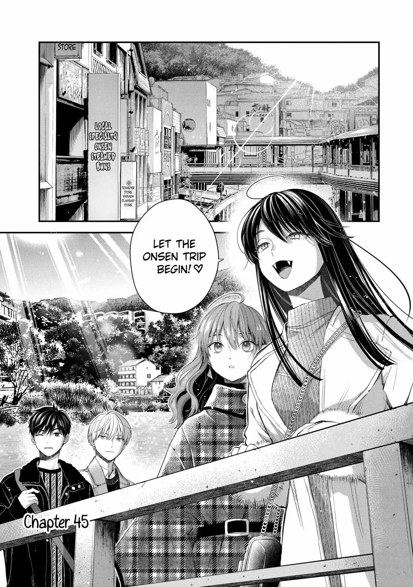 Ice Guy and the Cool Female Colleague Chapter 45.1 page 1