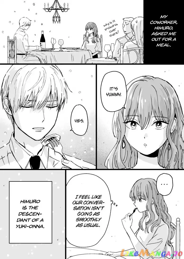 Ice Guy and the Cool Female Colleague Chapter 5 page 1