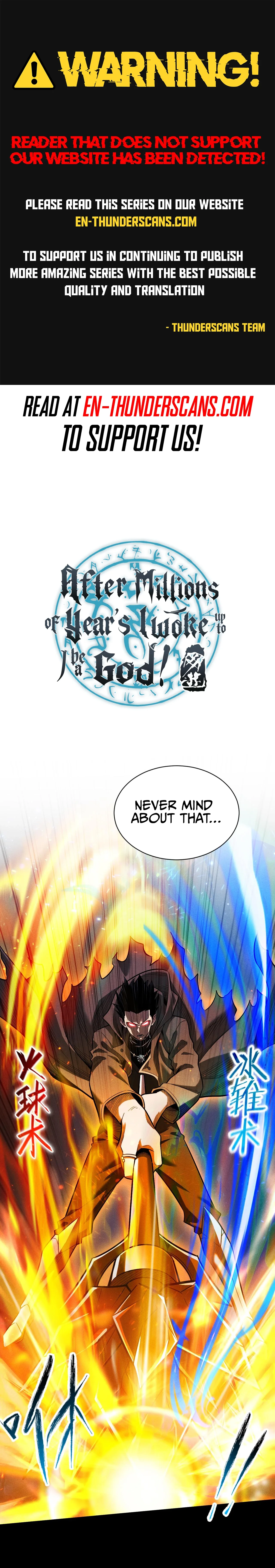 Idle Player Returns as a God Chapter 13 page 1
