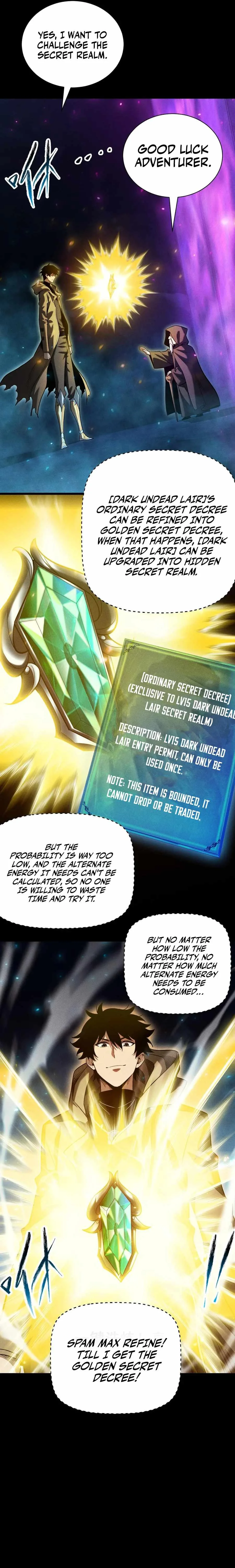 Idle Player Returns as a God Chapter 18 page 12