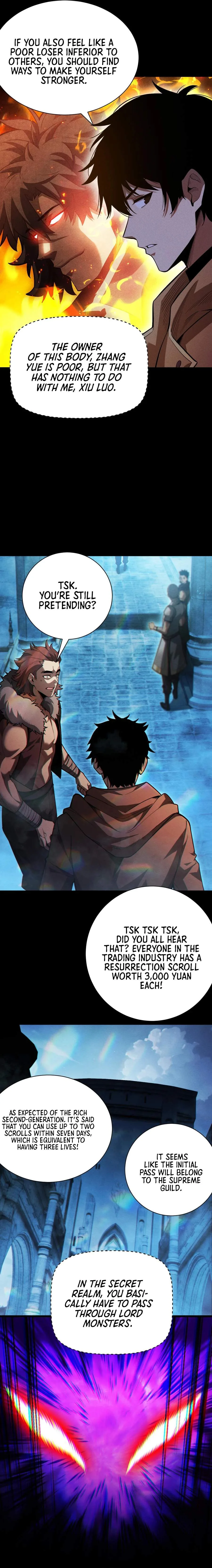 Idle Player Returns as a God Chapter 4 page 8