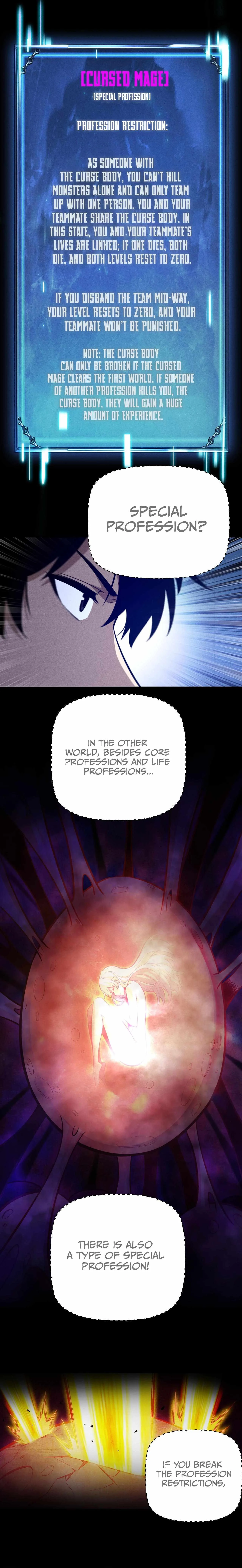 Idle Player Returns as a God Chapter 8 page 13