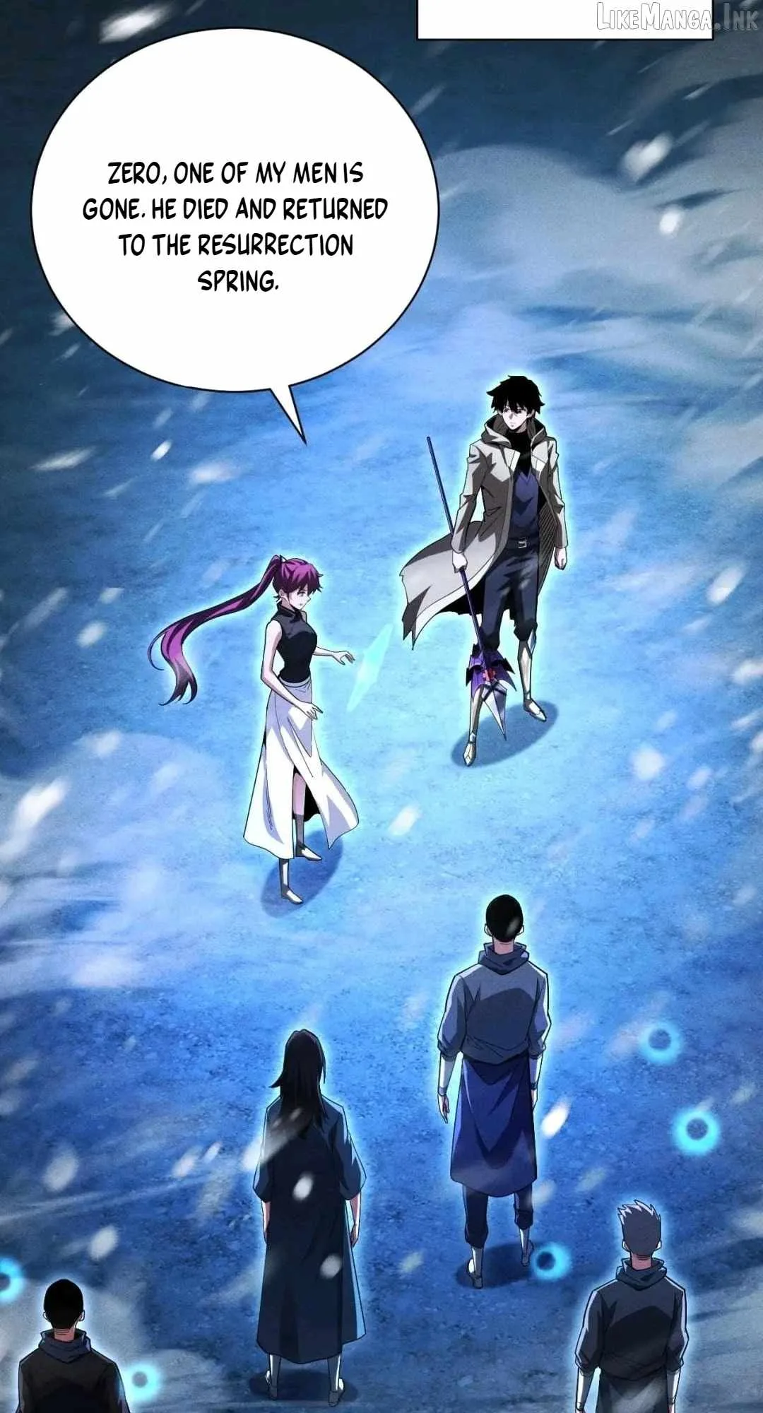Idle Player Returns as a God Chapter 87 page 27