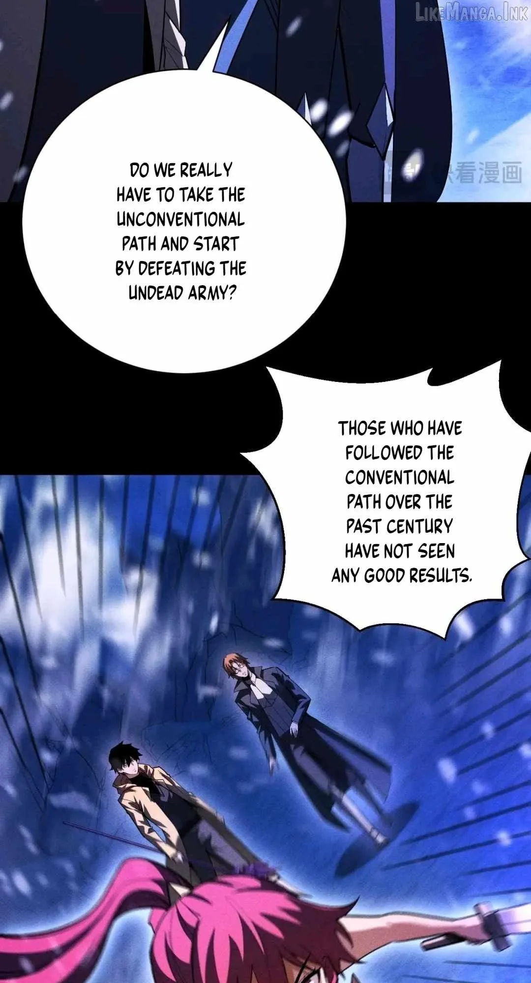 Idle Player Returns as a God Chapter 87 page 56