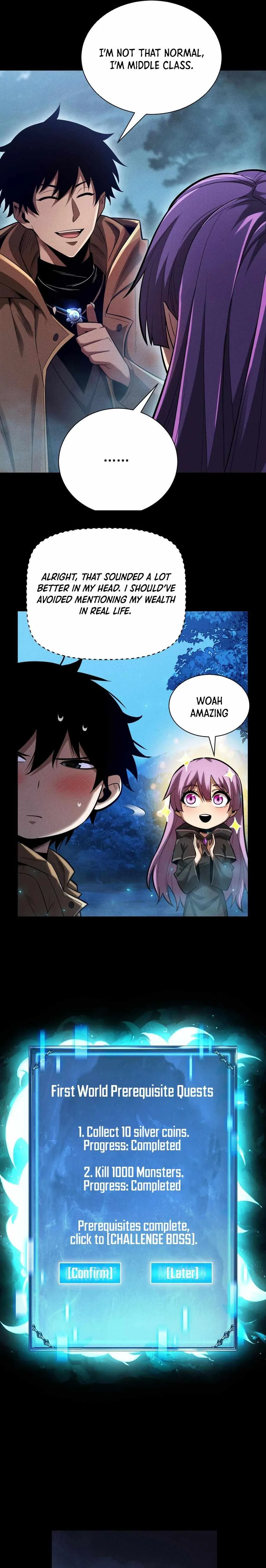 Idle Player Returns as a God Chapter 9 page 4