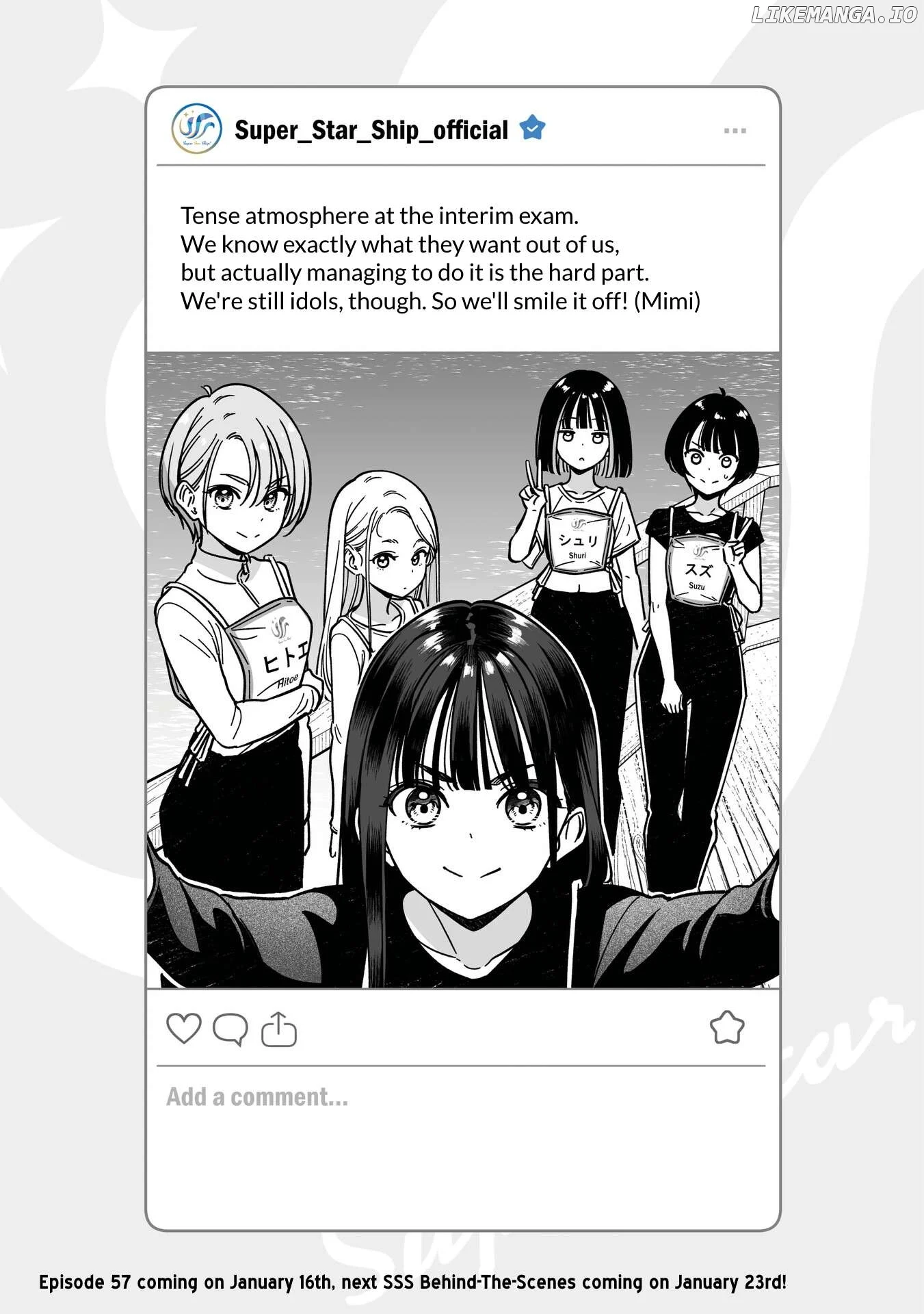 IDOL×IDOL STORY! Chapter 56.5 page 1