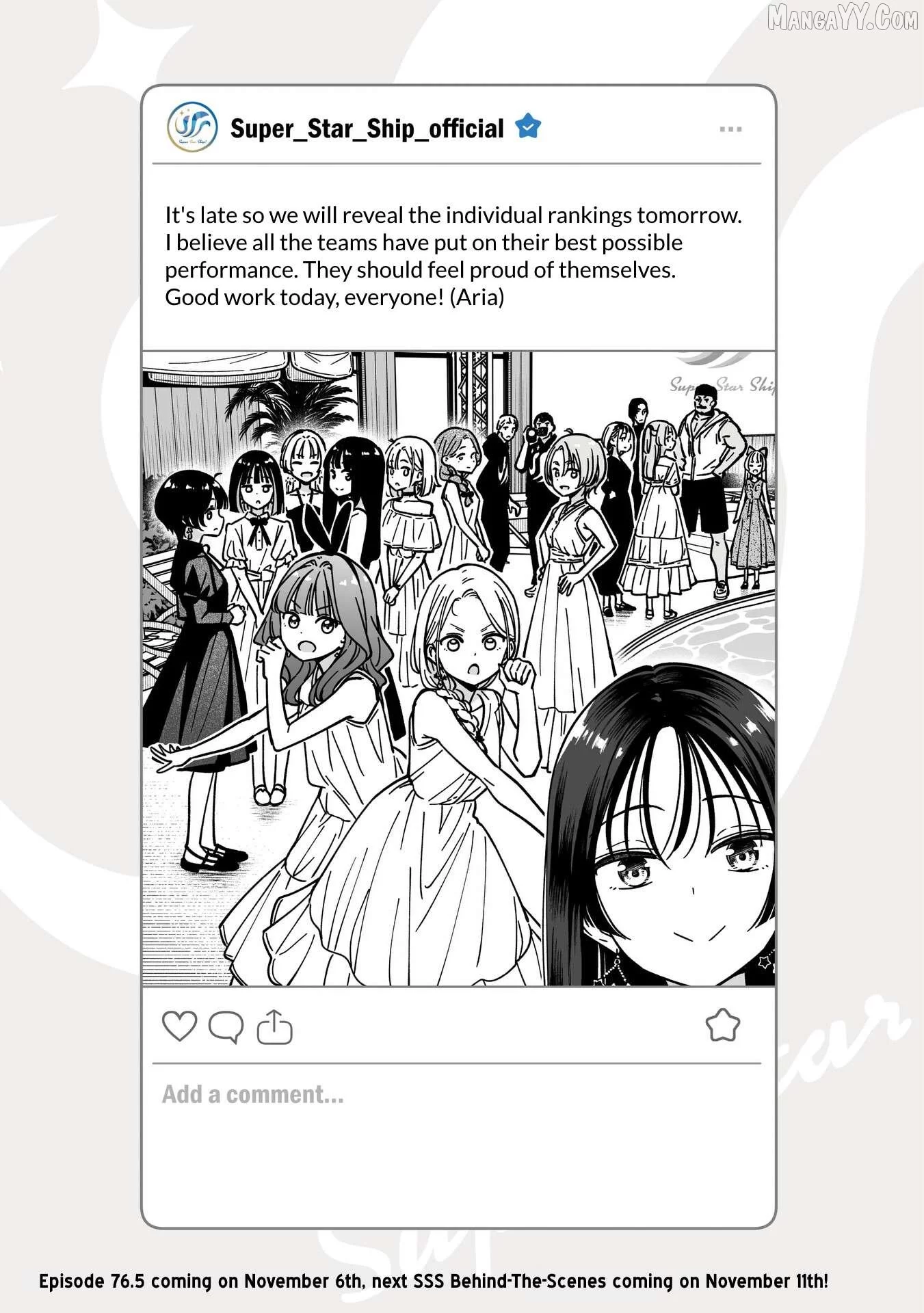 IDOL×IDOL STORY! Chapter 76.4 page 1