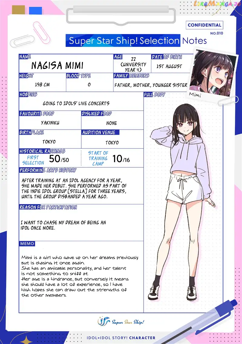 IDOL×IDOL STORY! Chapter 8.5 page 1