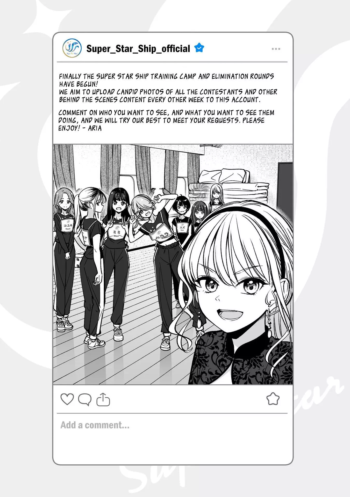 IDOL×IDOL STORY! Chapter 8.6 page 1