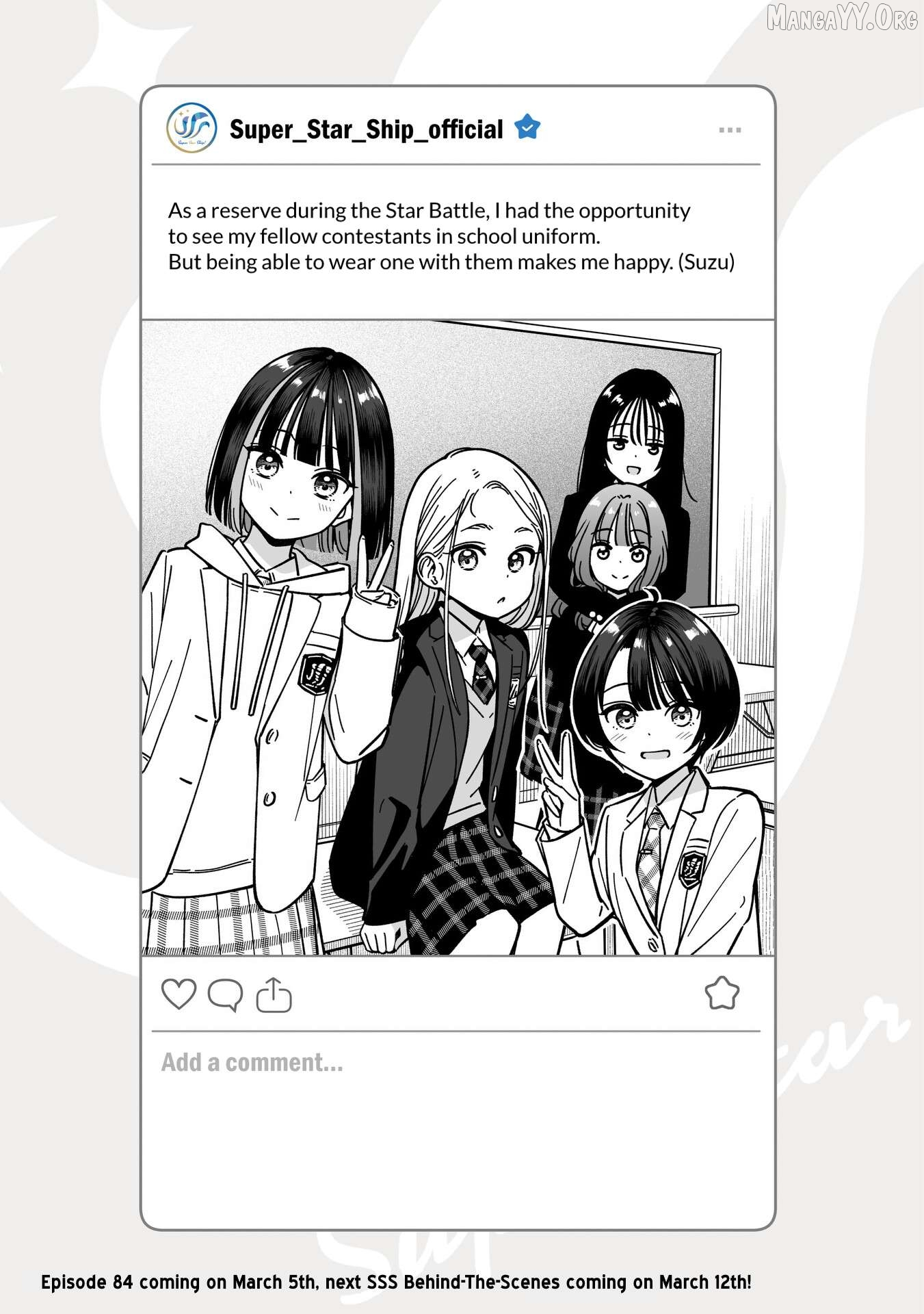IDOL×IDOL STORY! Chapter 83.5 page 1