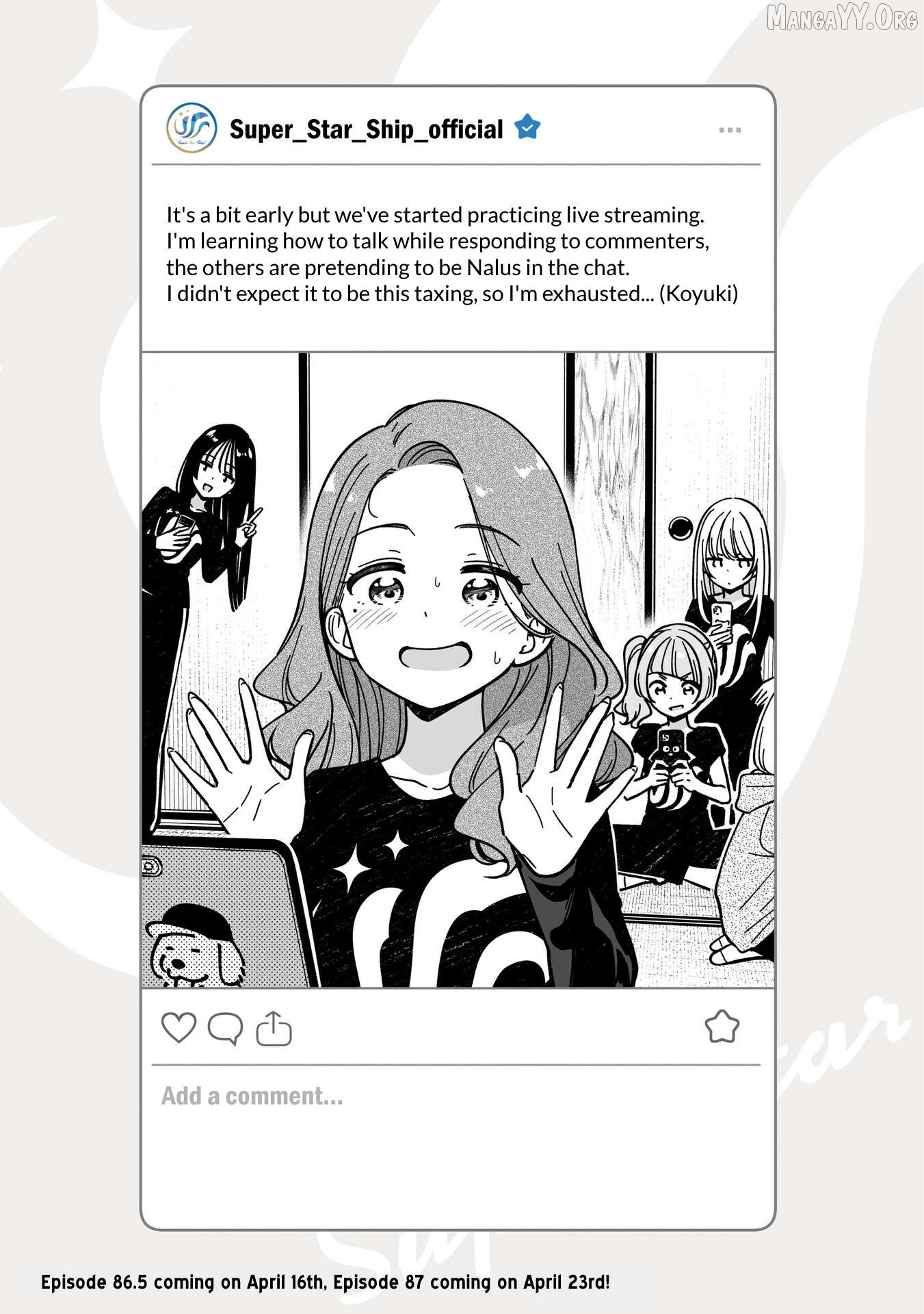 IDOL×IDOL STORY! Chapter 86.4 page 1