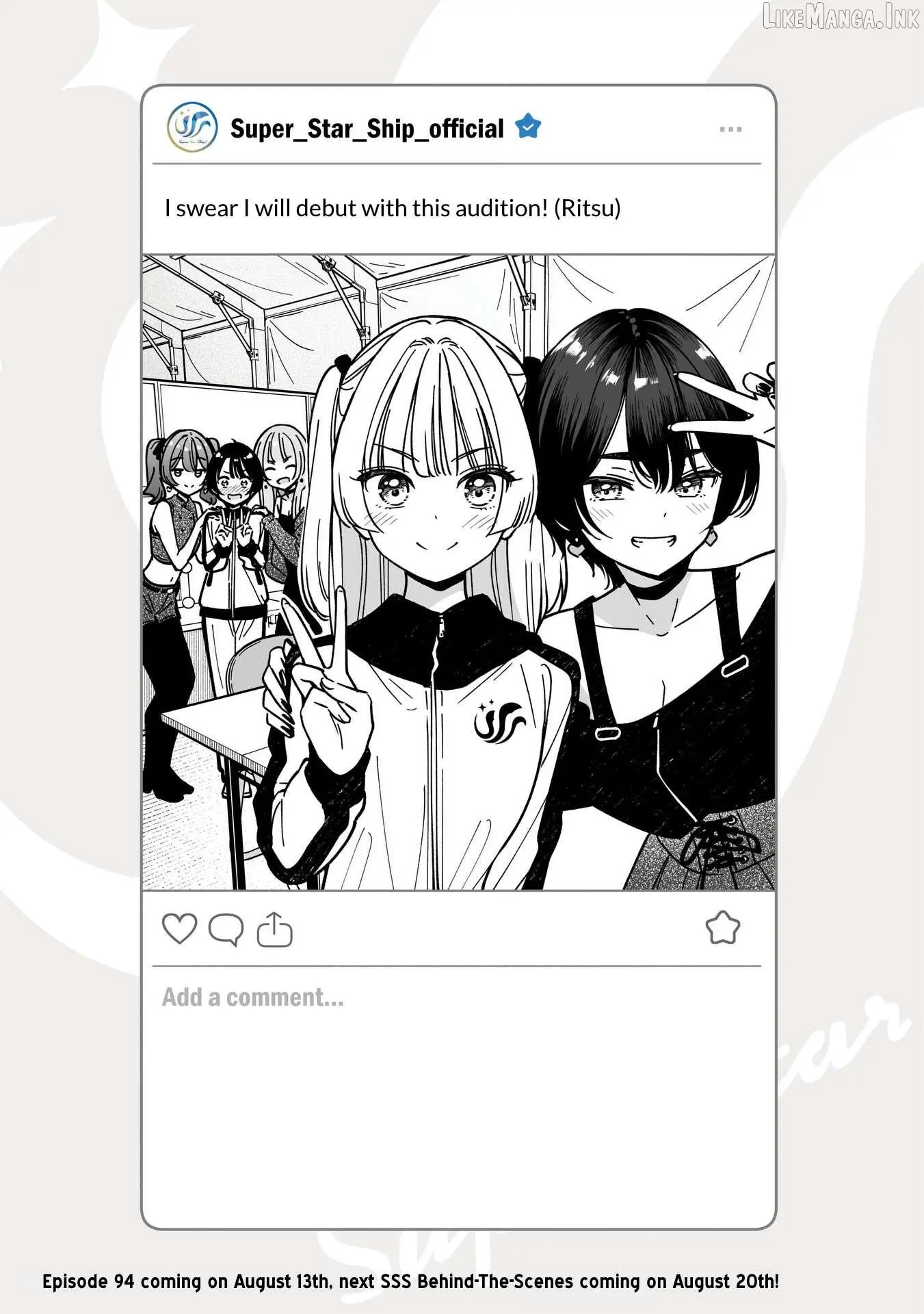IDOL×IDOL STORY! Chapter 93.5 page 1